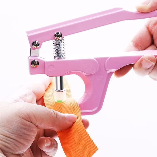 Set di bottoni automatici in resina per camicia, bottoni automatici in plastica metallica colorata con strumenti