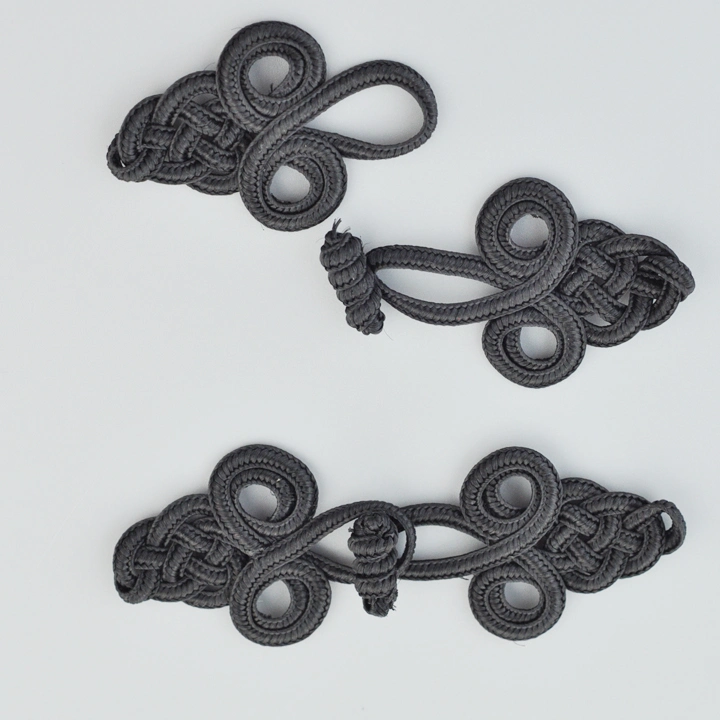 Fashion Black Chinese Knot Buttons Accessories